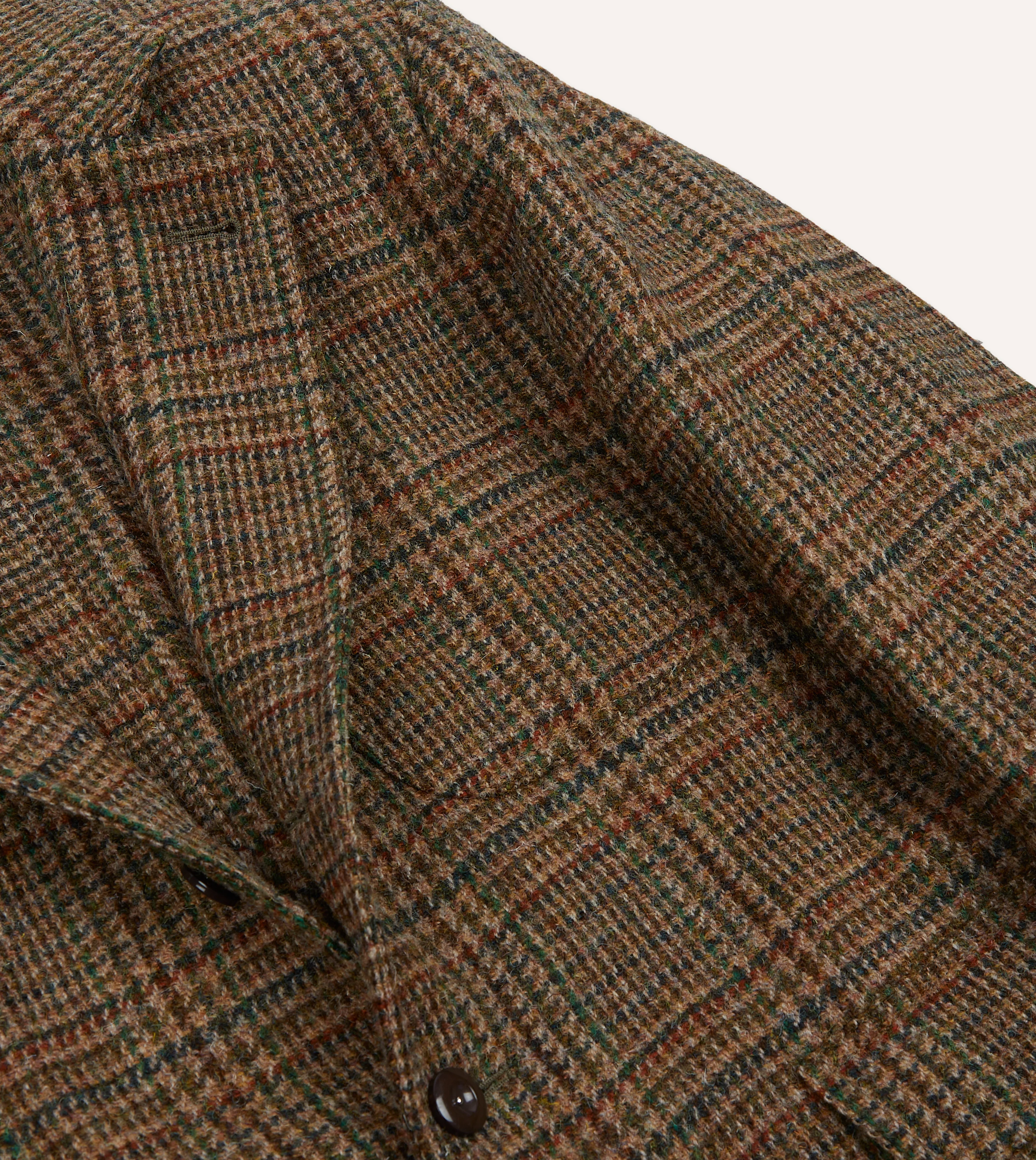Brown Prince of Wales Check Harris Tweed Games Blazer Mk. VII - Image 5