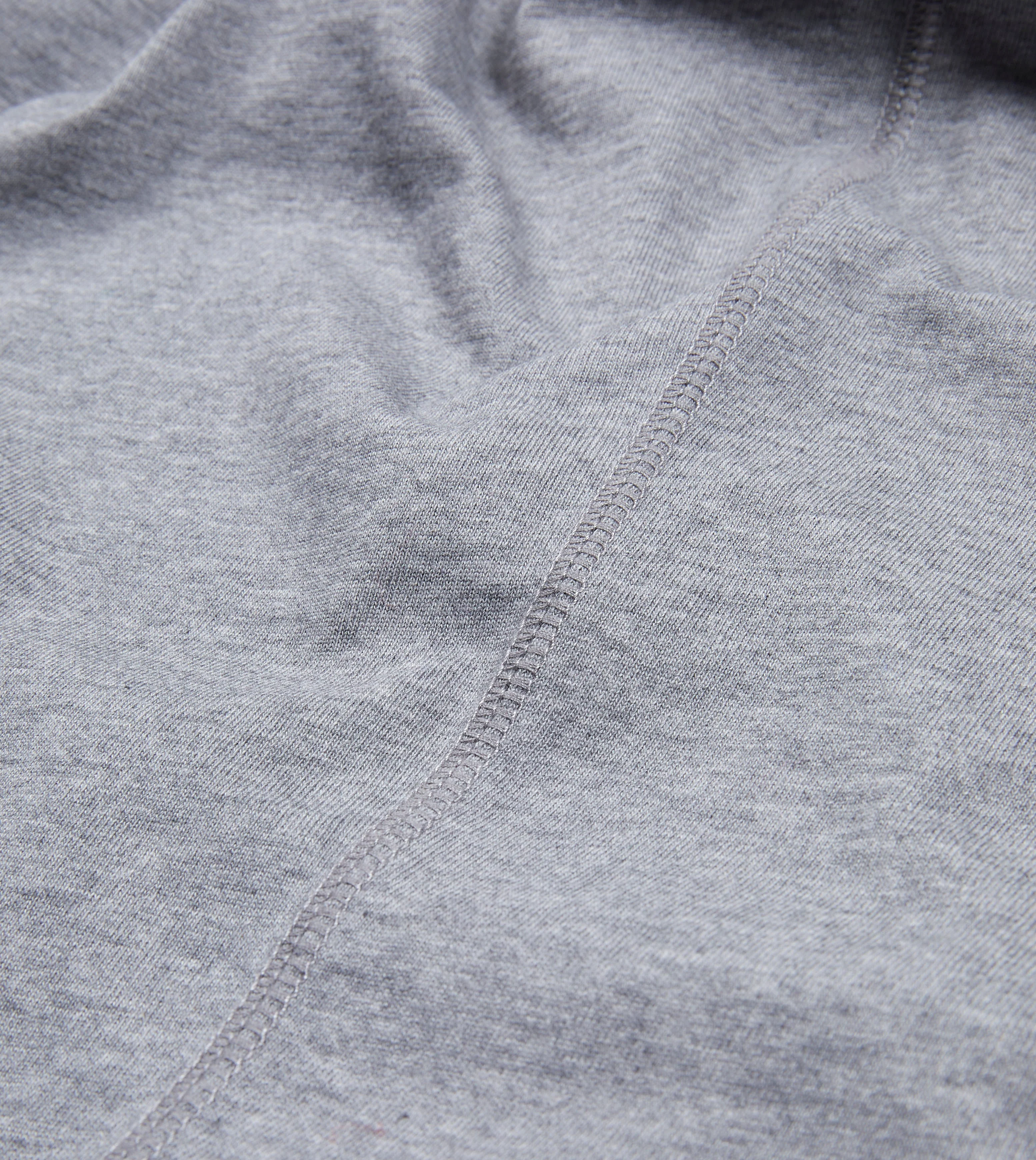 Grey Cotton Crew Neck Hiking T-Shirt - Image 4