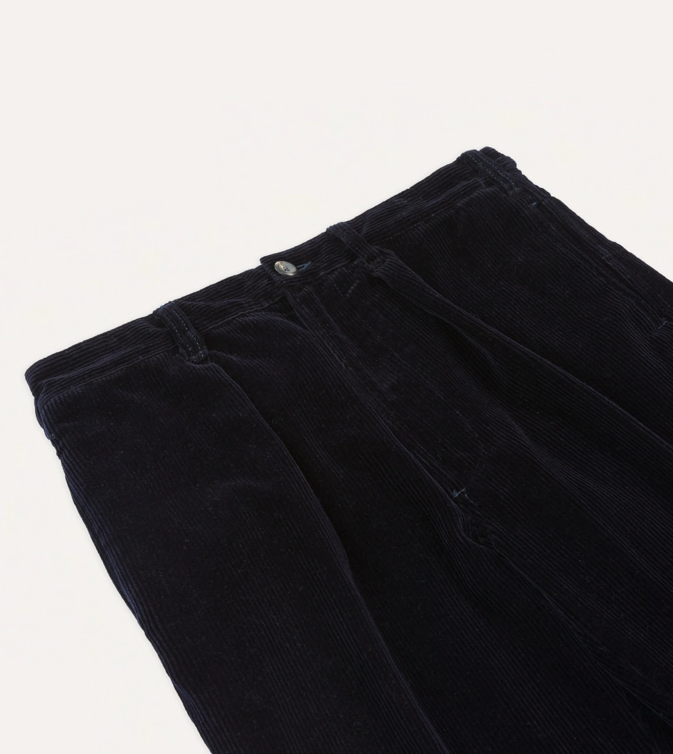 Navy Cotton Corduroy Games Trousers - Image 4