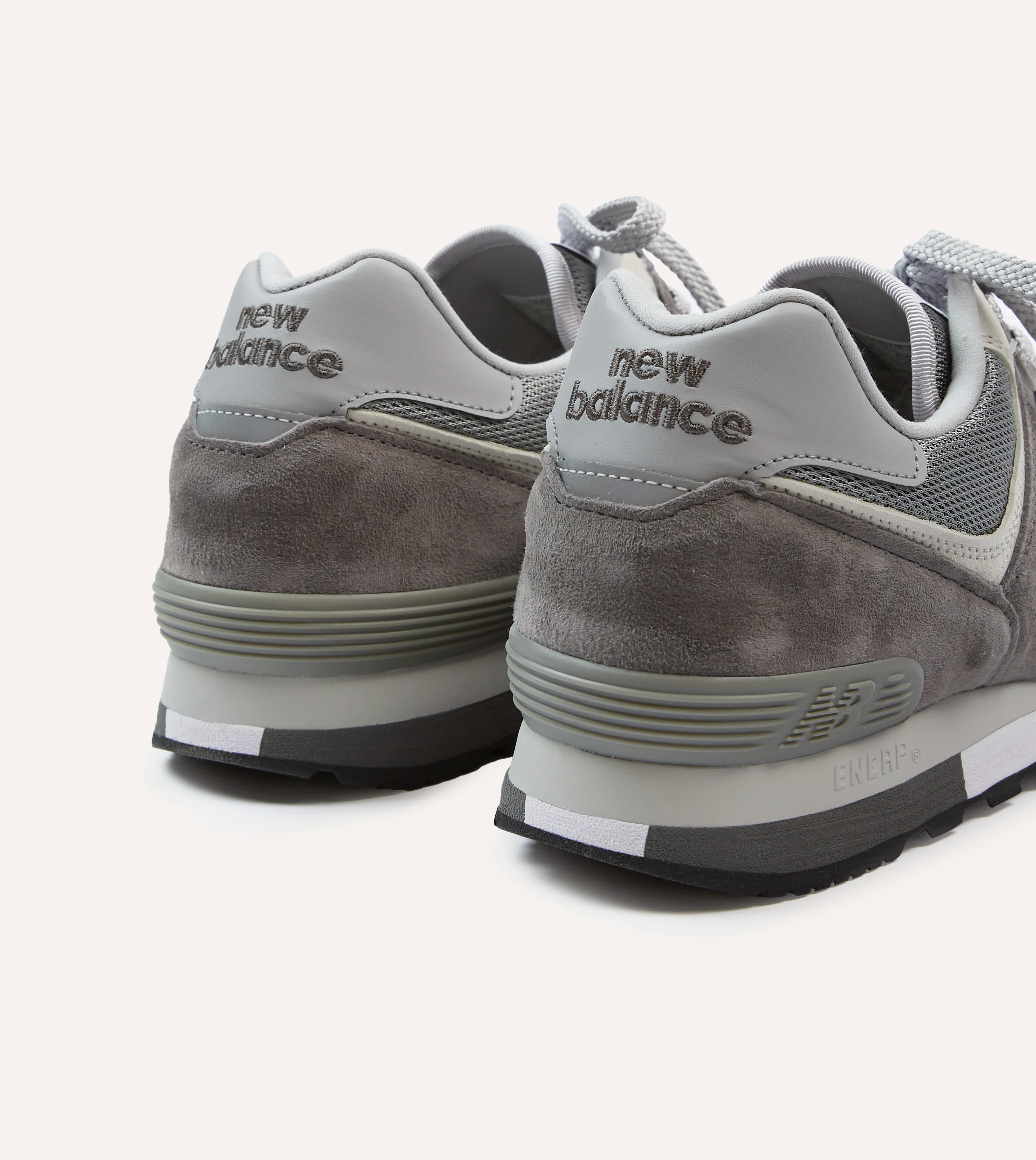 New Balance Dark Gull Grey MADE in UK 576 Trainers - Image 5