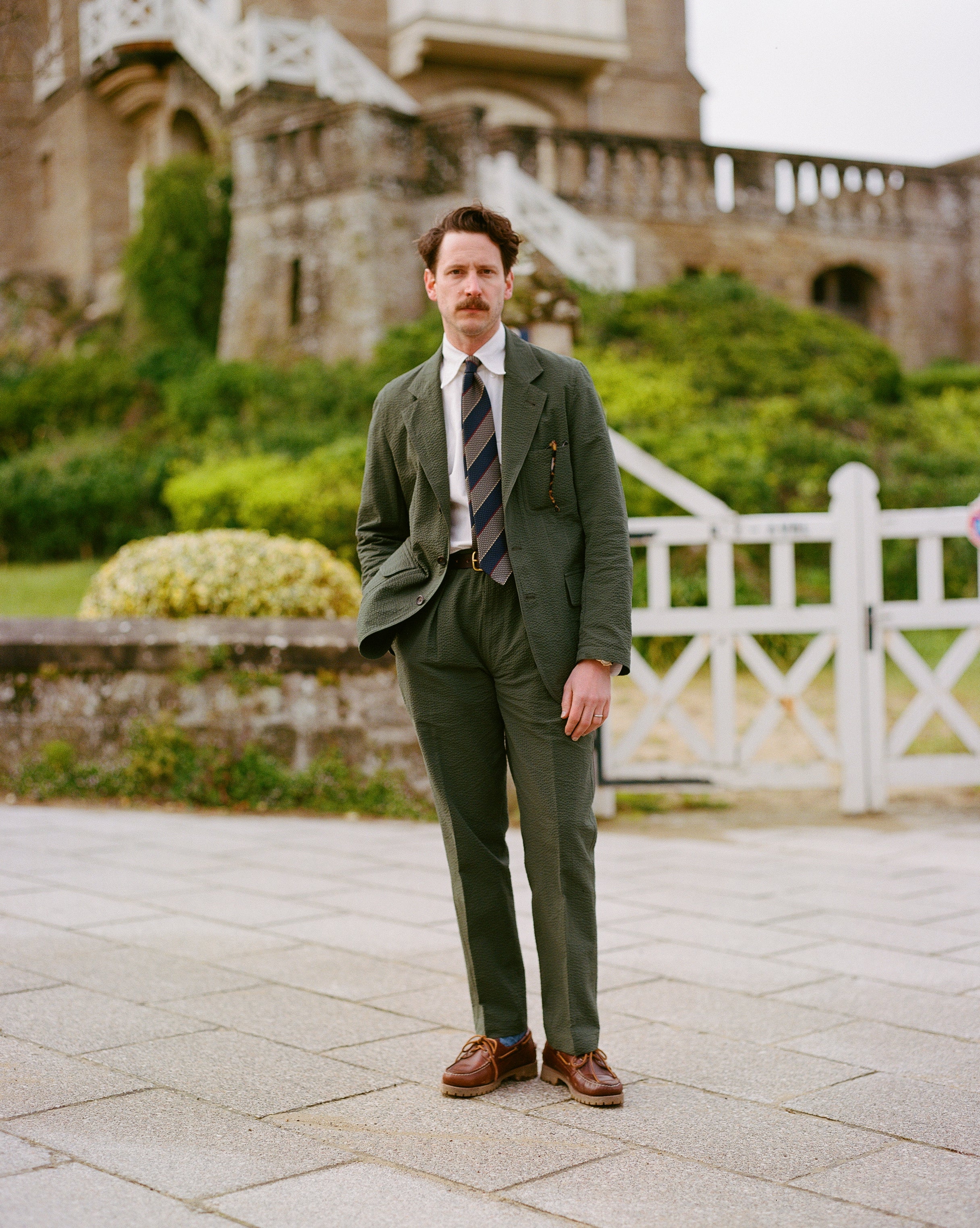 Olive Seersucker Games Blazer Mk. I - Image 7