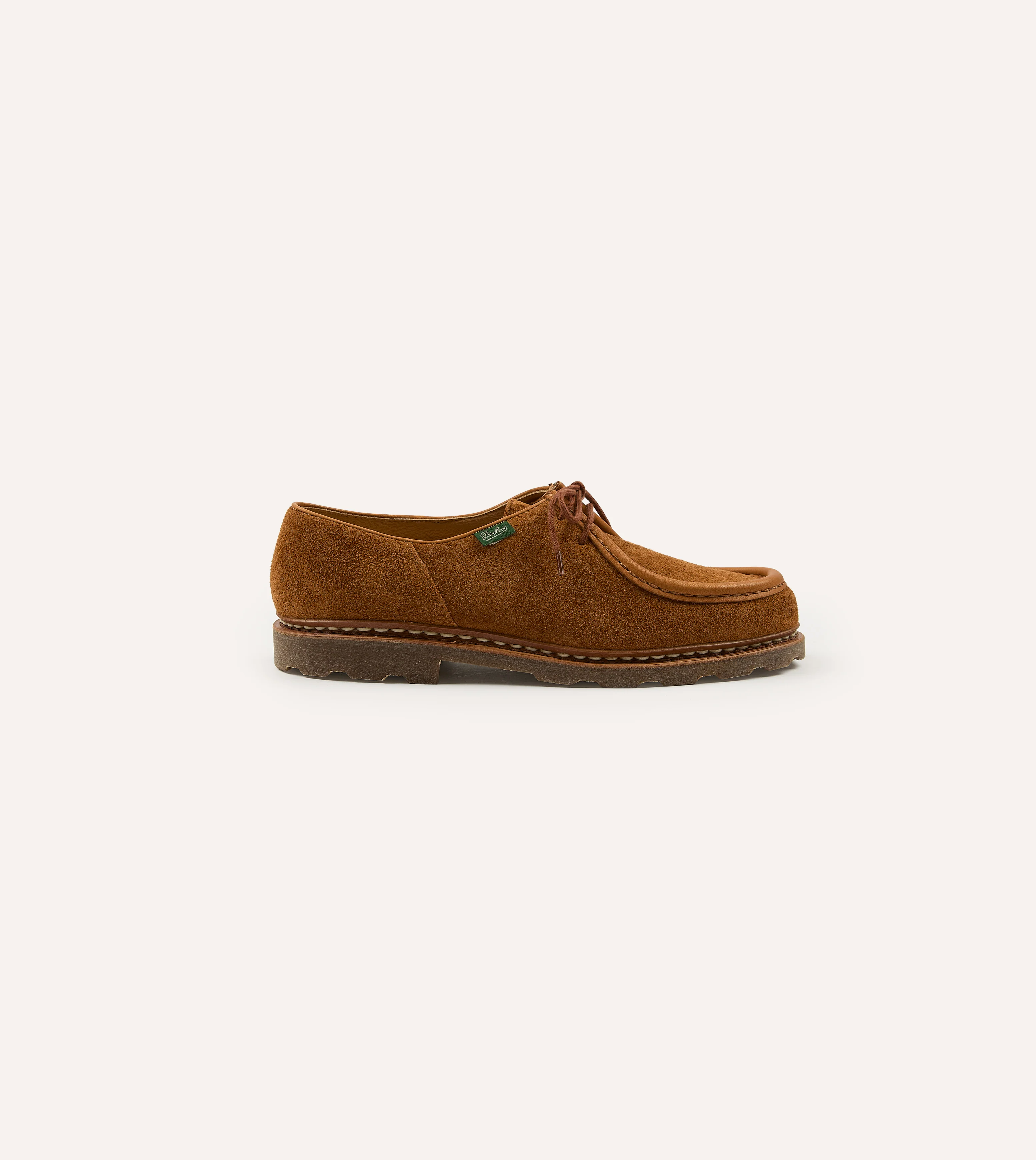 Paraboot Michael Whiskey Suede Derby Shoe - Image 6