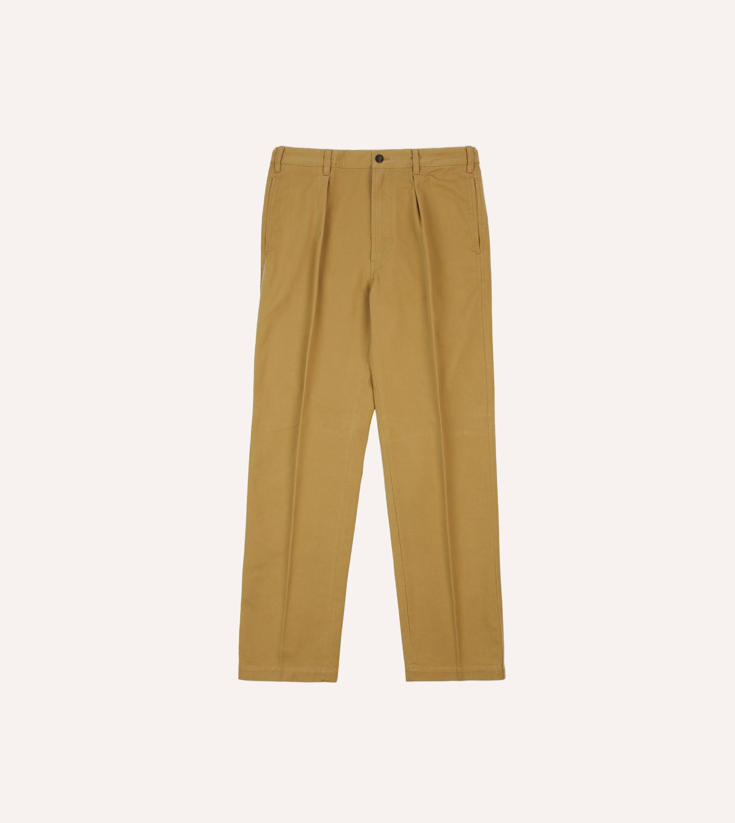 Sand Vintage Wash Cotton Games Trousers - Image 3
