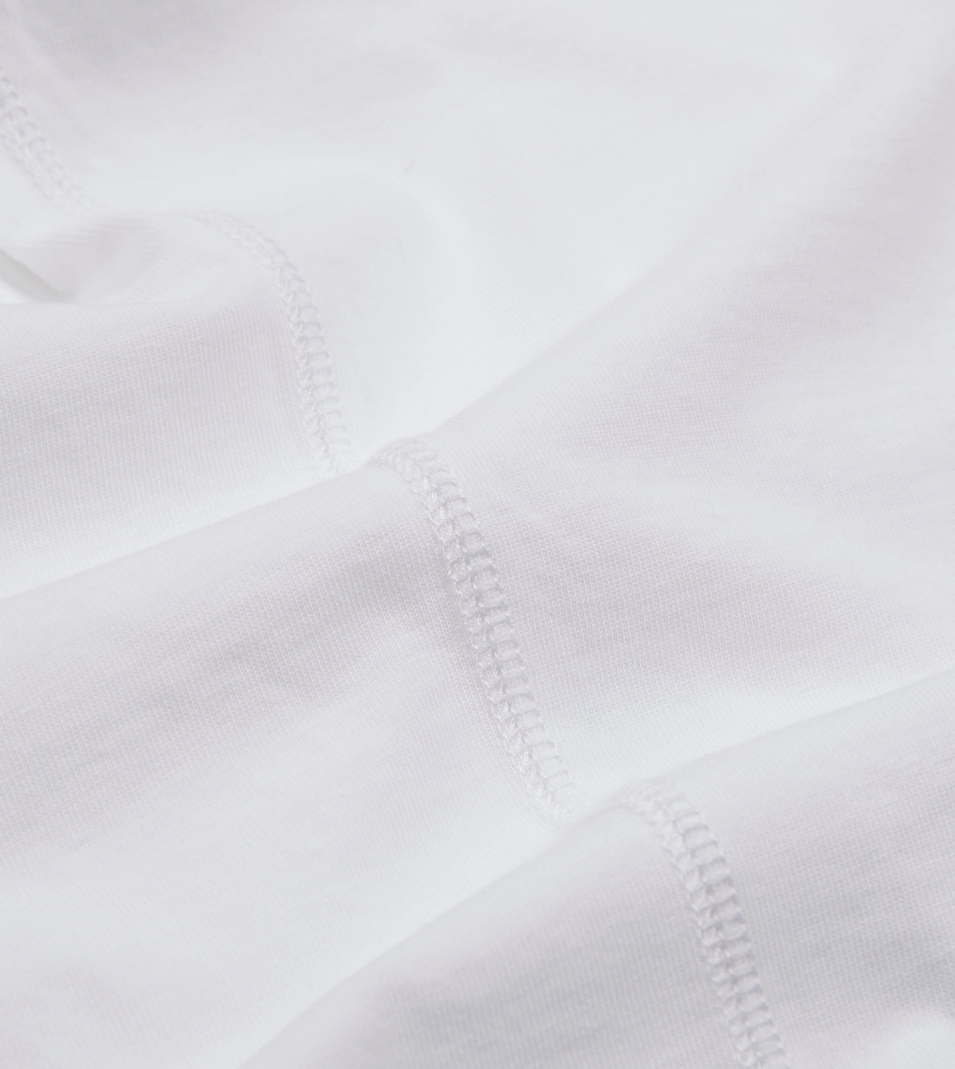 White Cotton Crew Neck Hiking T-Shirt - Image 4