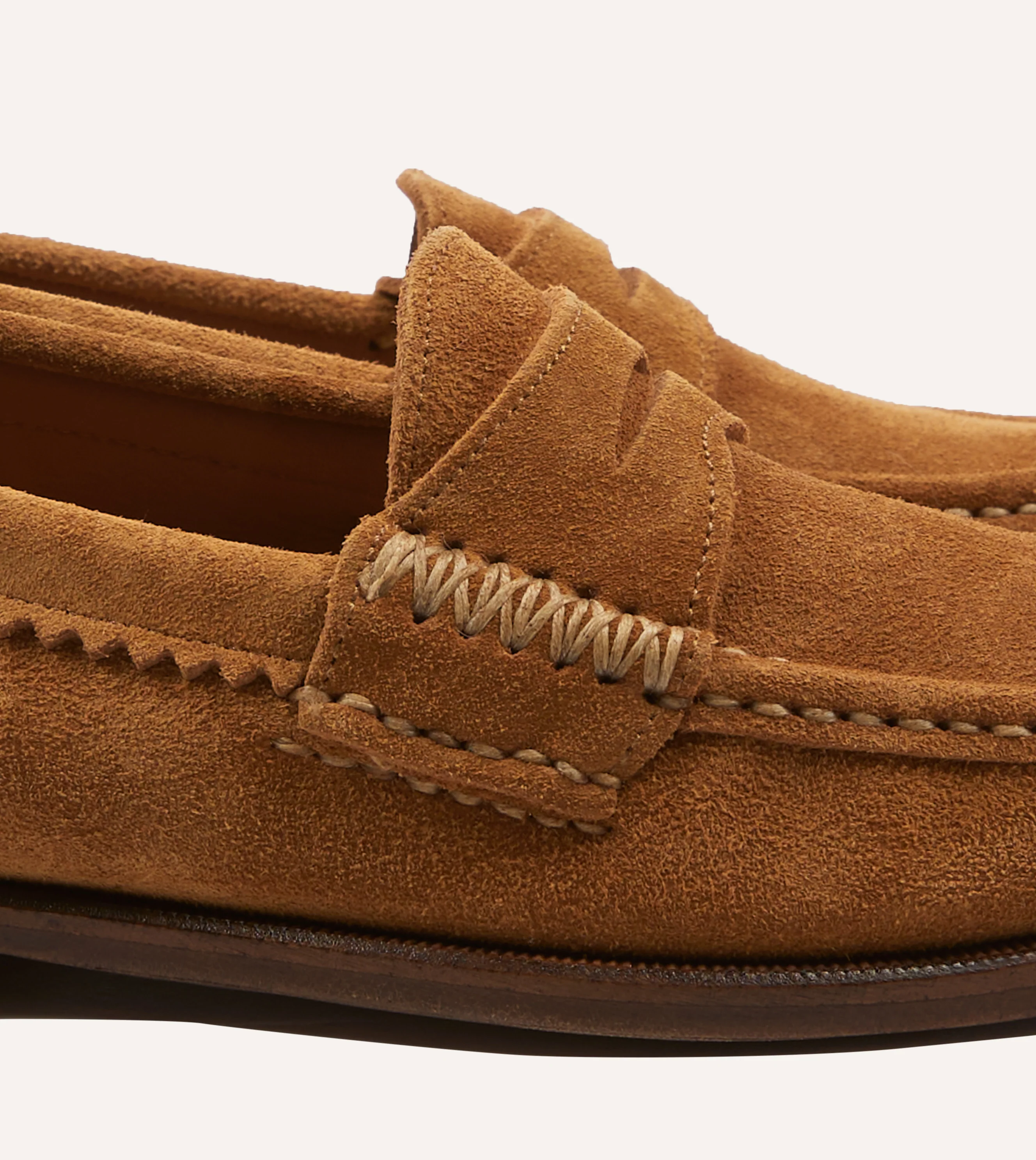 Yuketen Brown Leather Rob’s Loafer - Image 3